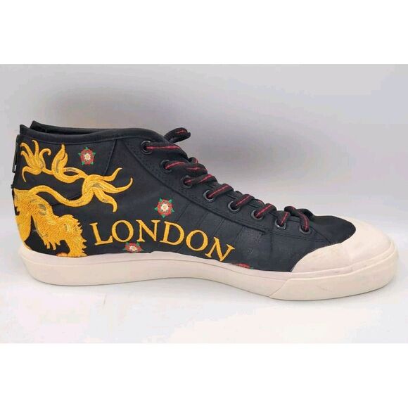 Adidas Matchcourt Mid Footpatrol x Juice CM7877 Dragon Embroidered Sz 11 - Picture 10 of 16